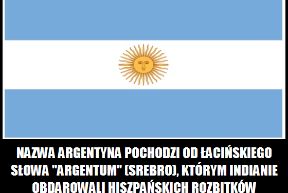 Co oznacza nazwa Argentyna?