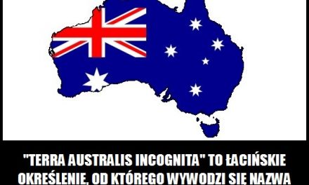 Co oznacza nazwa Australia?