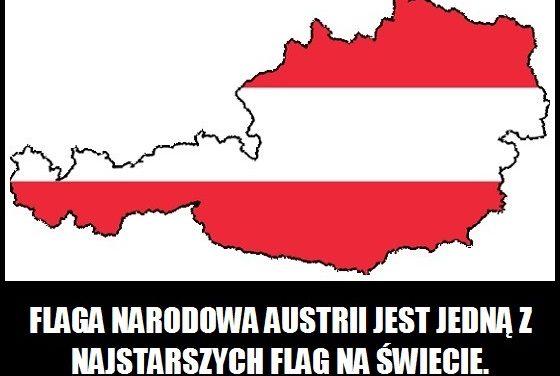 Z którego roku pochodzi flaga narodowa Austrii?