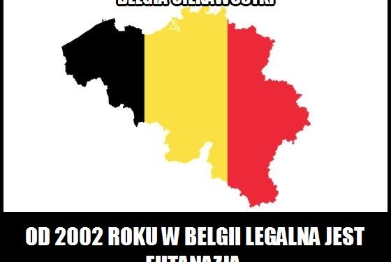 W Belgii legalna jest eutanazja?
