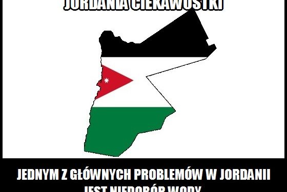 Z jakim problemem mierzą się mieszkańcy Jordanii?