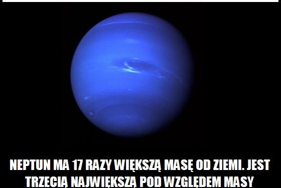 Ile razy Neptun ma większą masę od Ziemi?