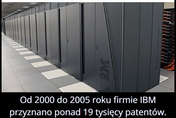 Ile patentów przyznano firmie IBM od 2000 do 2005 roku?