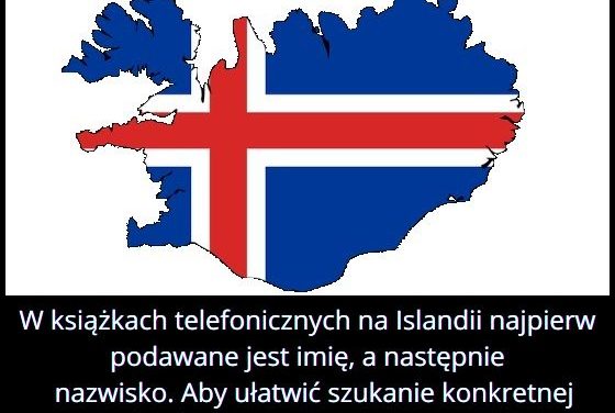 Jak wygląda
  książka telefoniczna na Islandii?