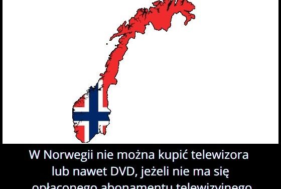 Kiedy w
  Norwegii nie można kupić telewizora lub dvd?